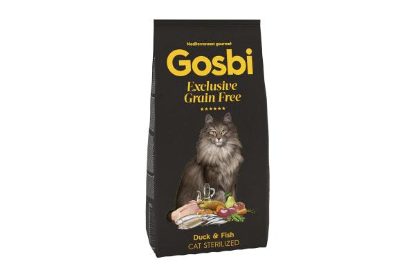 Le meilleur aliment pour chats stérilisés - Gosbi